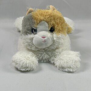 Warmies Microwavable Weighted 1.5lb, Lavender Scented Stuffed Animal, Calico Cat